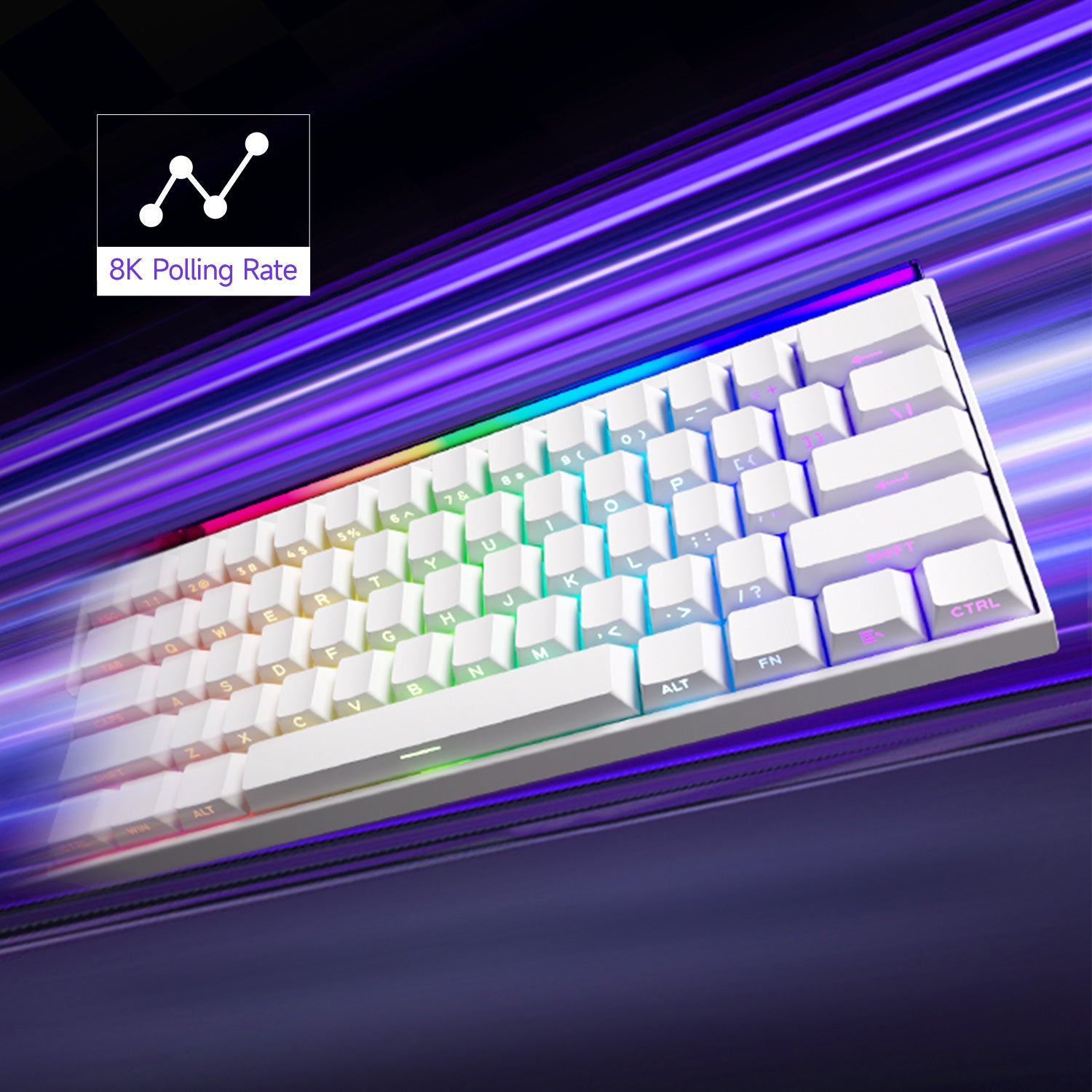 shine 60 8K-Polling-Rate