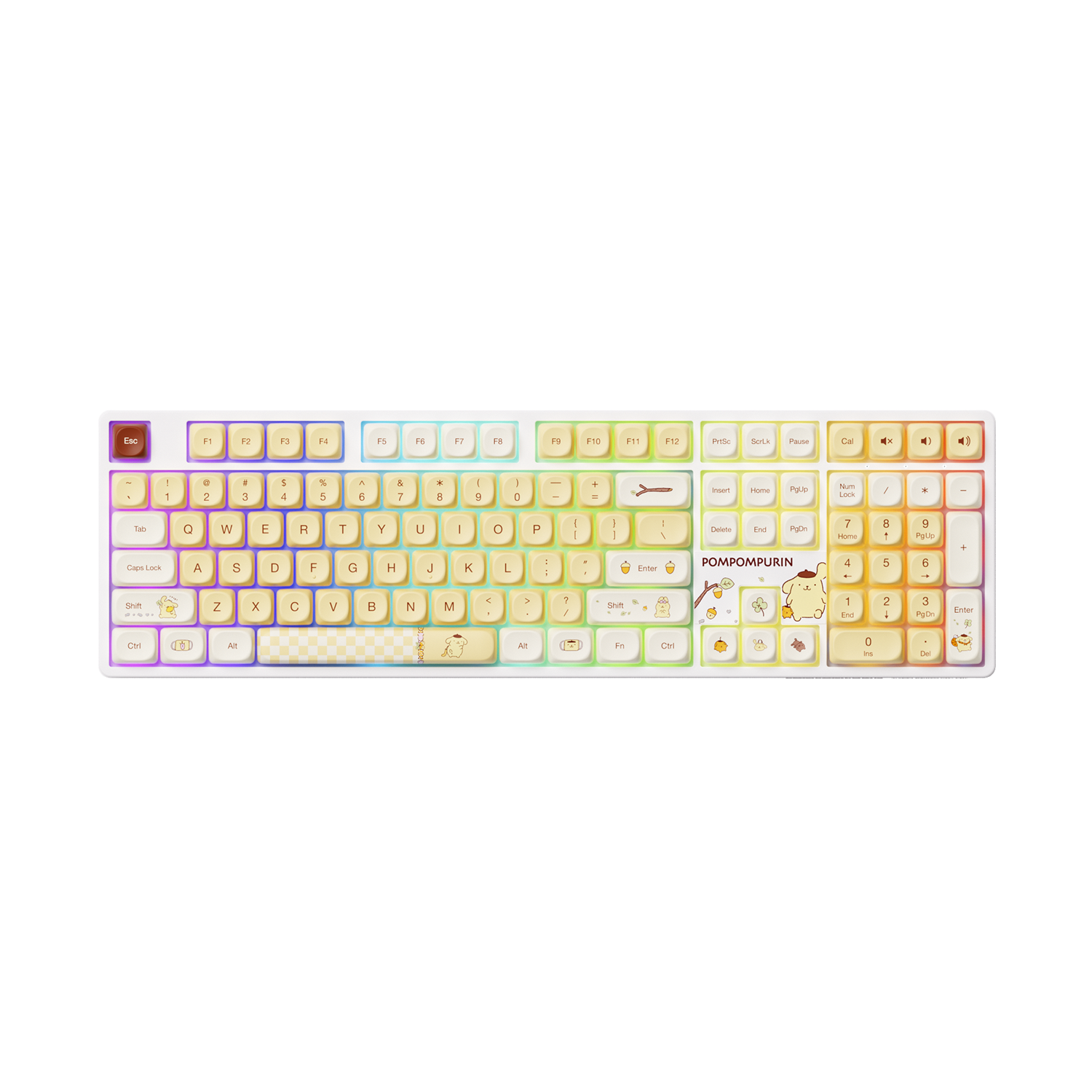 AKKO-Pompompurin-5108B-Plus keyboard
