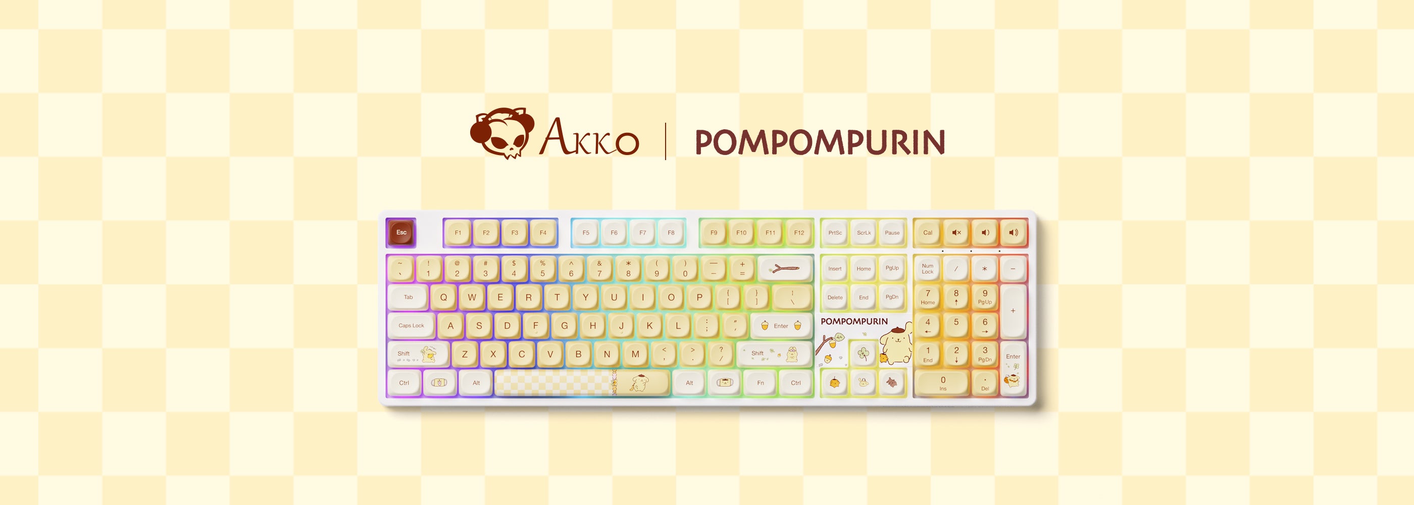 AKKO-Pompompurin-5108B-Plus-keyboard