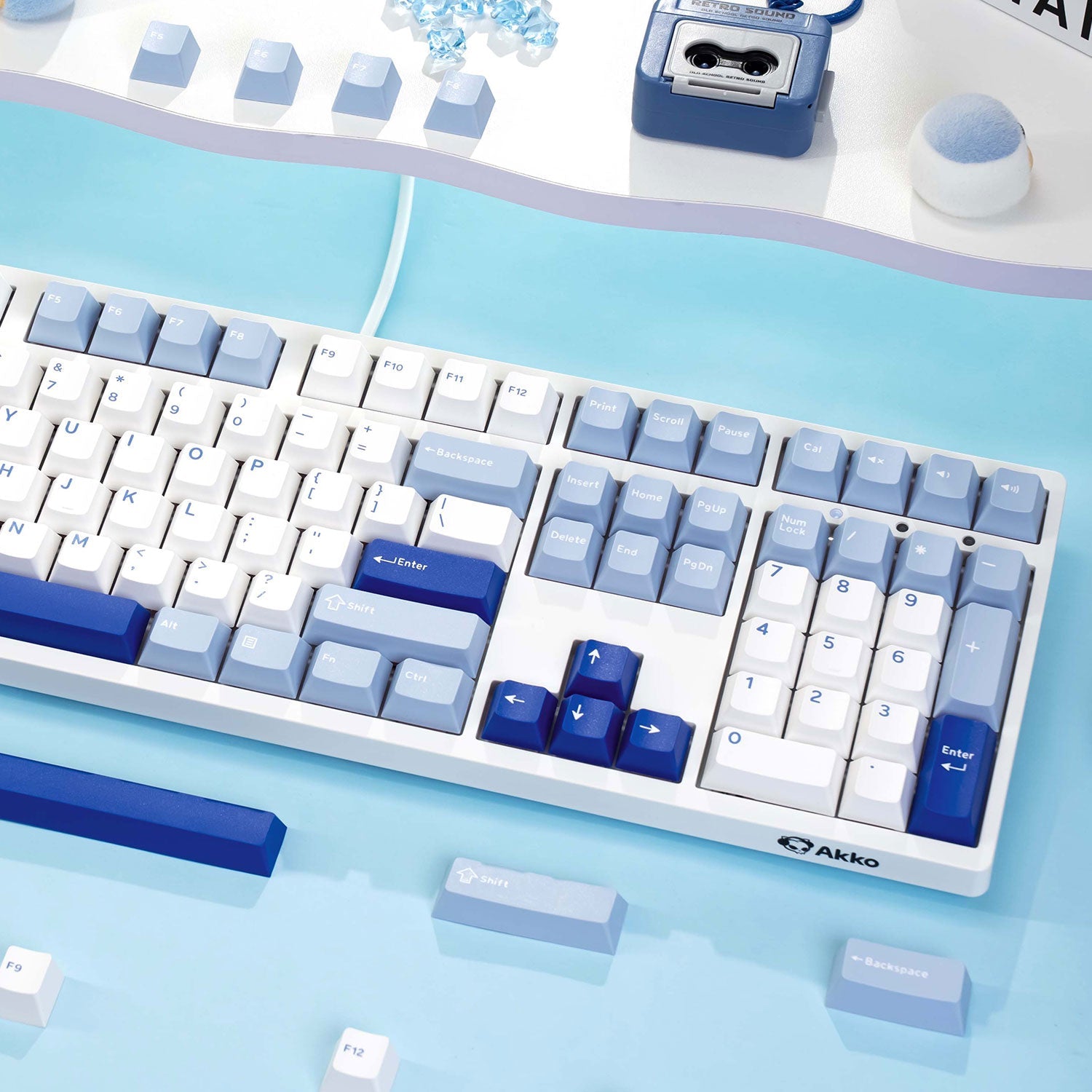 Akko-3108RF-Glacier-right-key-details