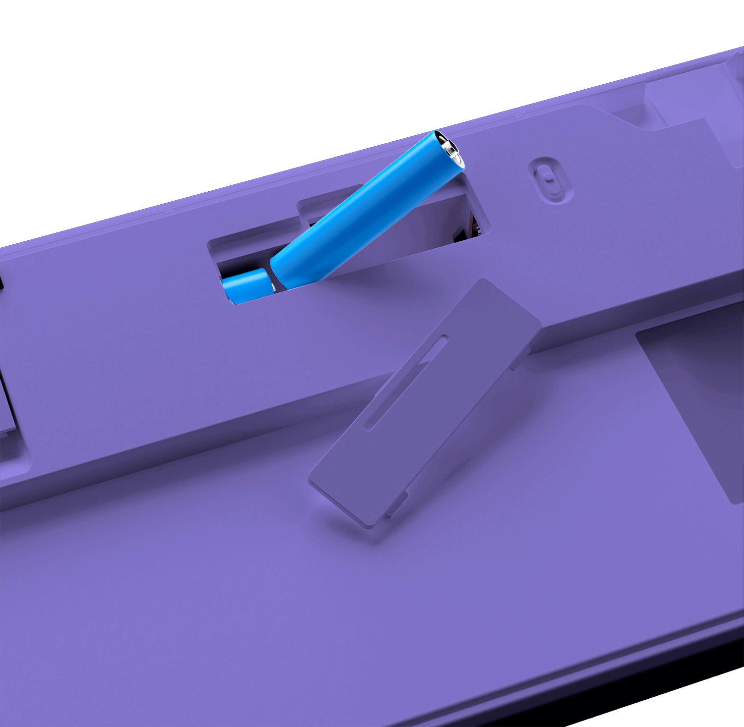 Akko-3108RF-Purple-Battery