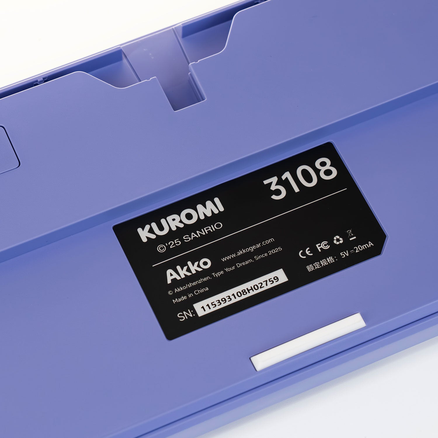 Akko-3108RF-V3-Kuromi-Detail