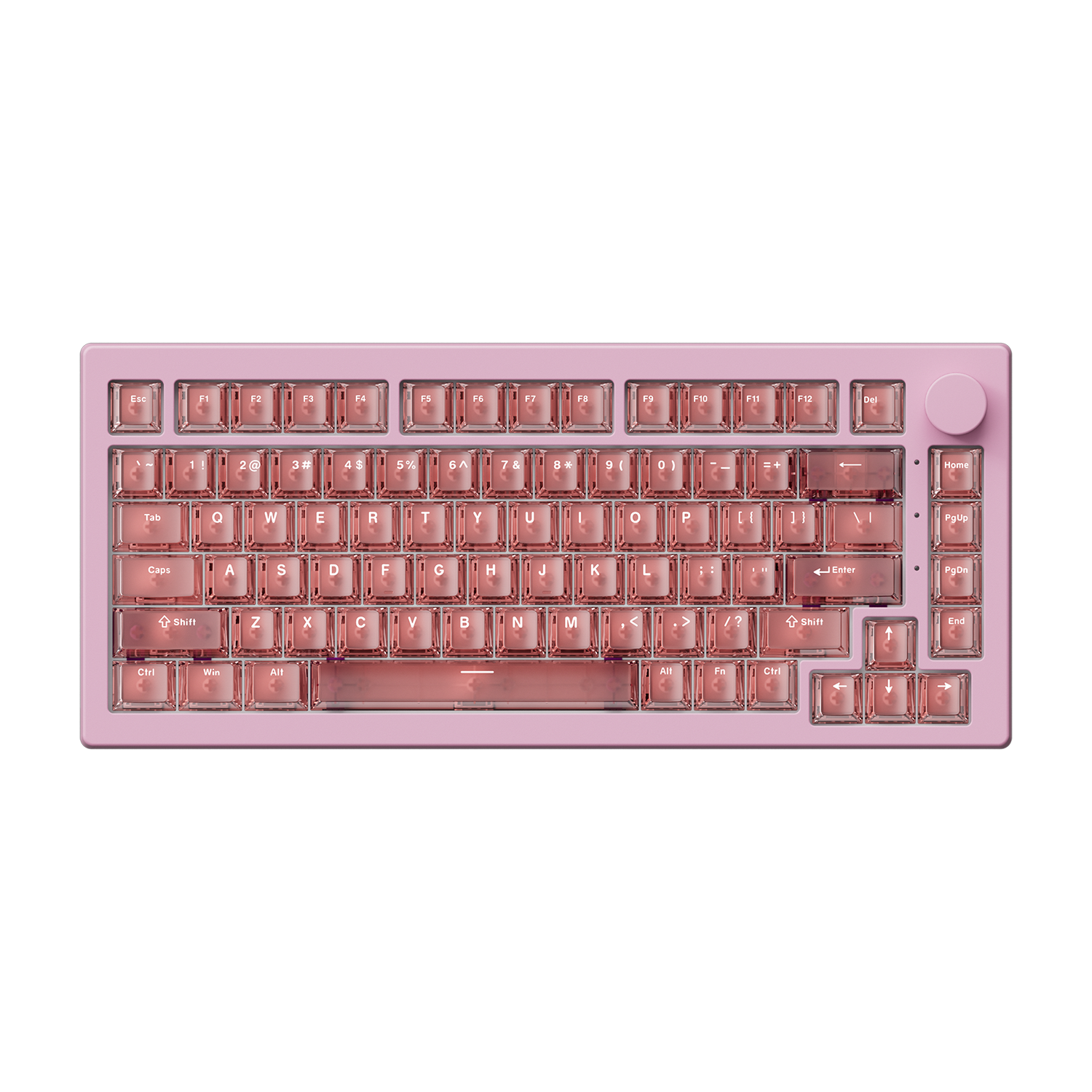 Akko-5075-V3 Pink Transparent