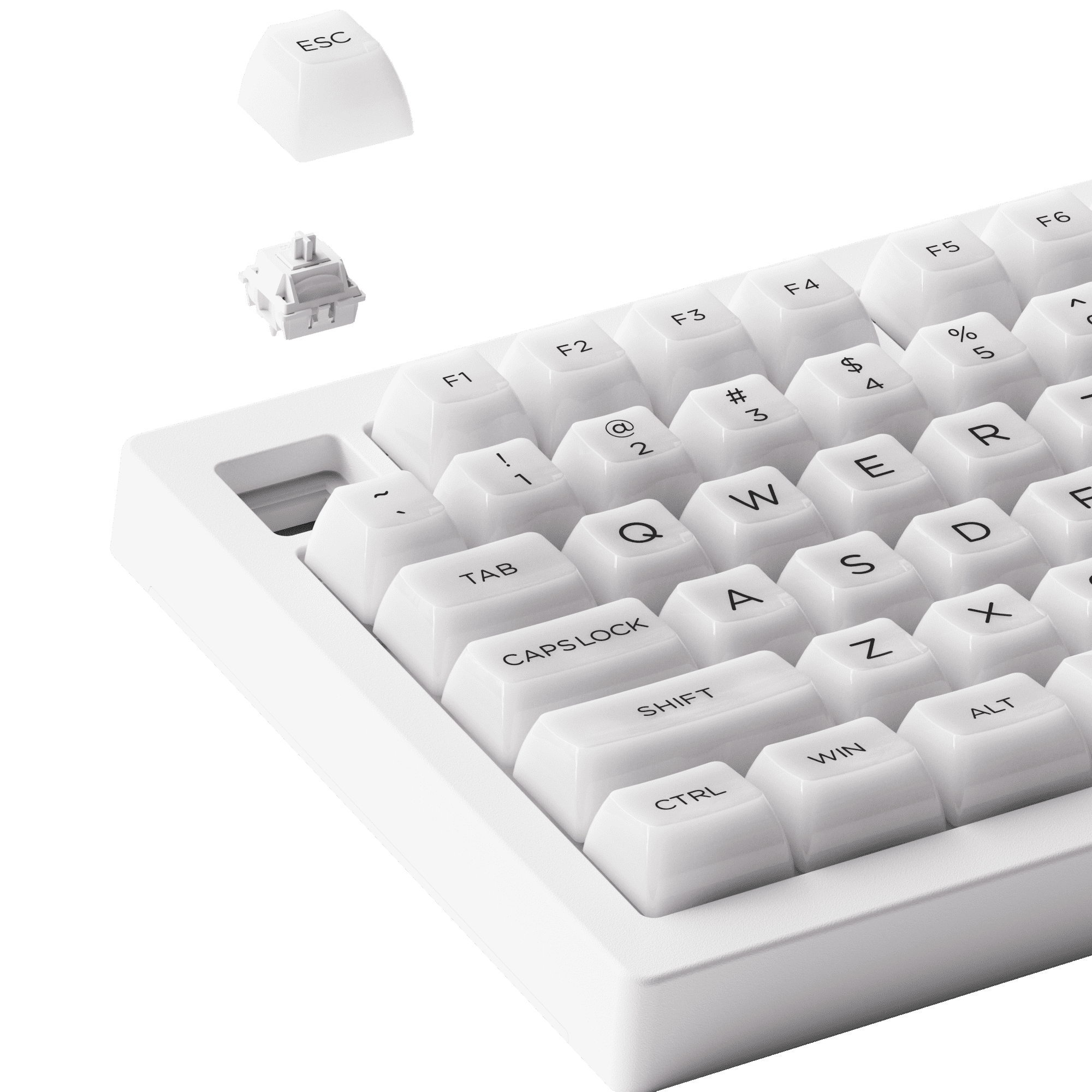 Akko-5075B-Plus-ASA-Clear-Mechanical-Keyboard-hot-swappable