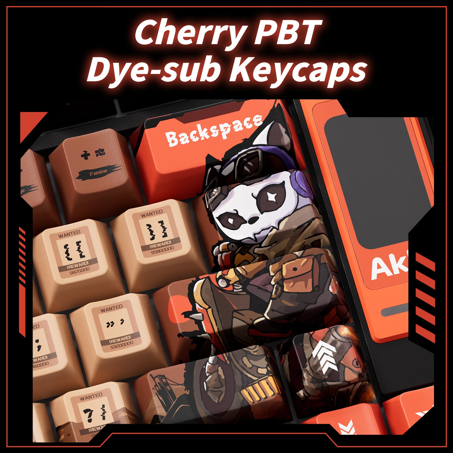 Akko-5098B-Wasteland-Survival-Cherry-PBT-Dye-sub-Keycaps