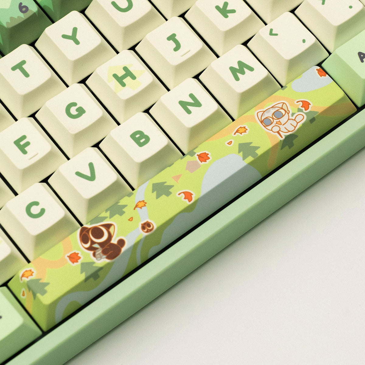 Akko The Legend of Hei 5108 V5 Mechanical Keyboard Keycaps Details