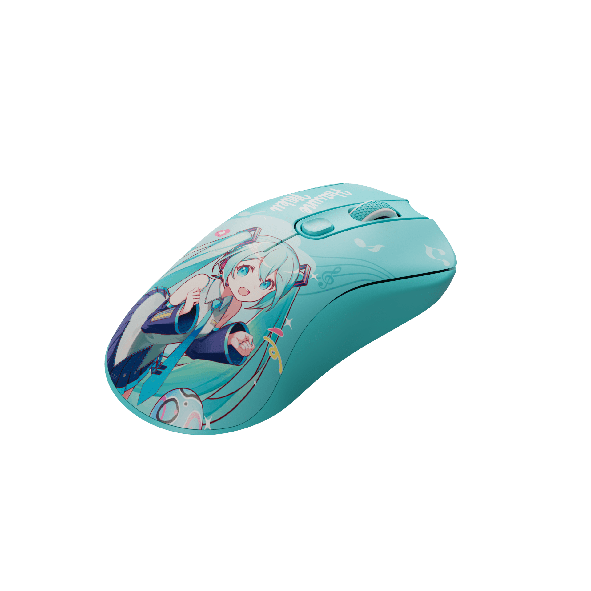 Akko AG ONE 3950 8K Hatsune Miku Gaming Mouse Side Details