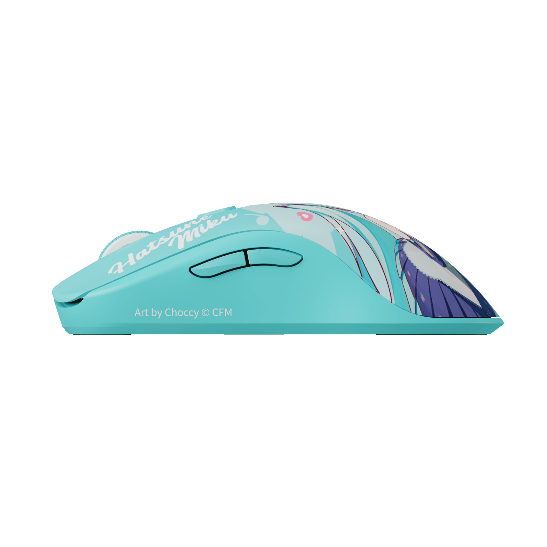 Akko AG ONE 3950 8K Hatsune Miku Gaming Mouse Side Details