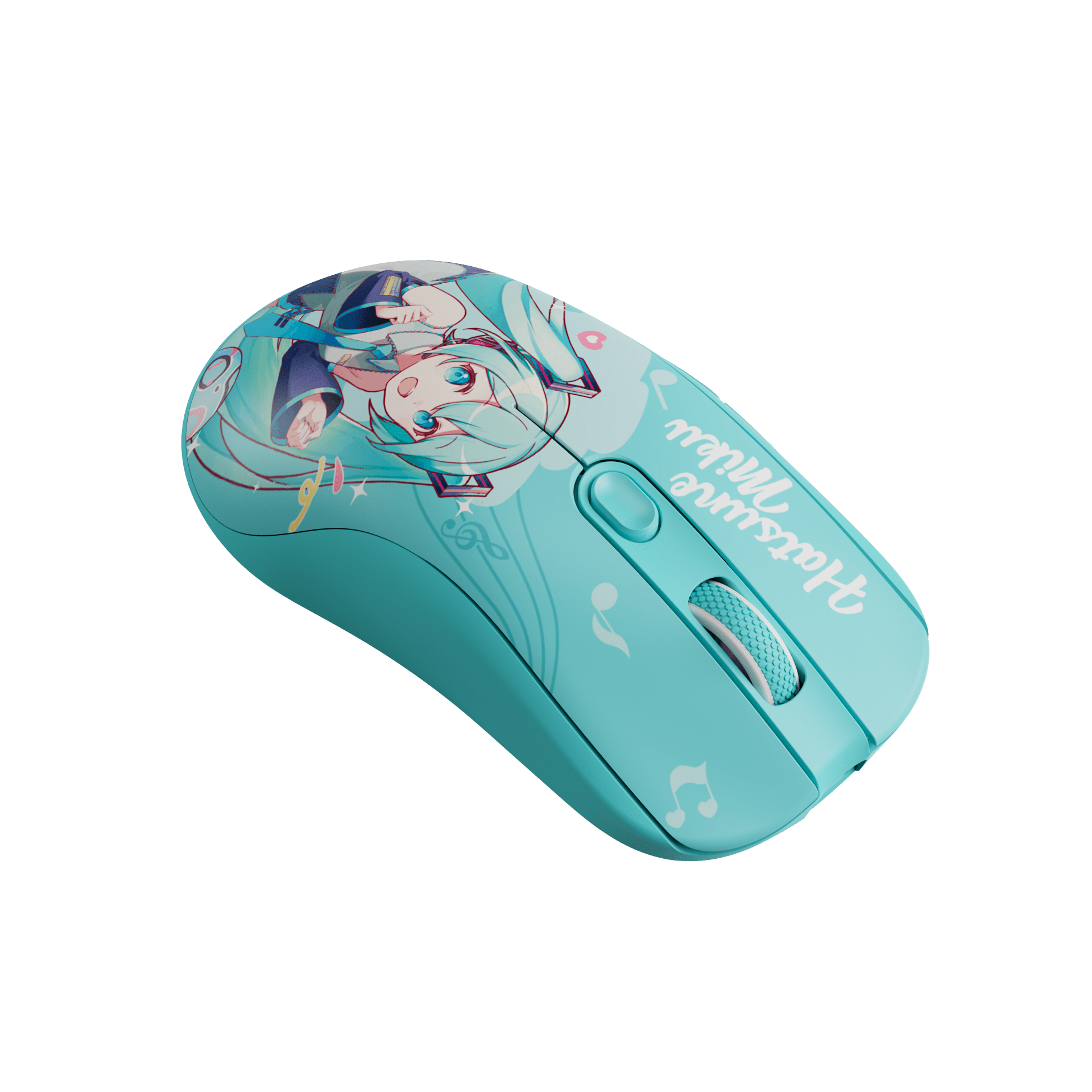 Akko AG ONE 3950 8K Hatsune Miku Gaming Mouse Side Details