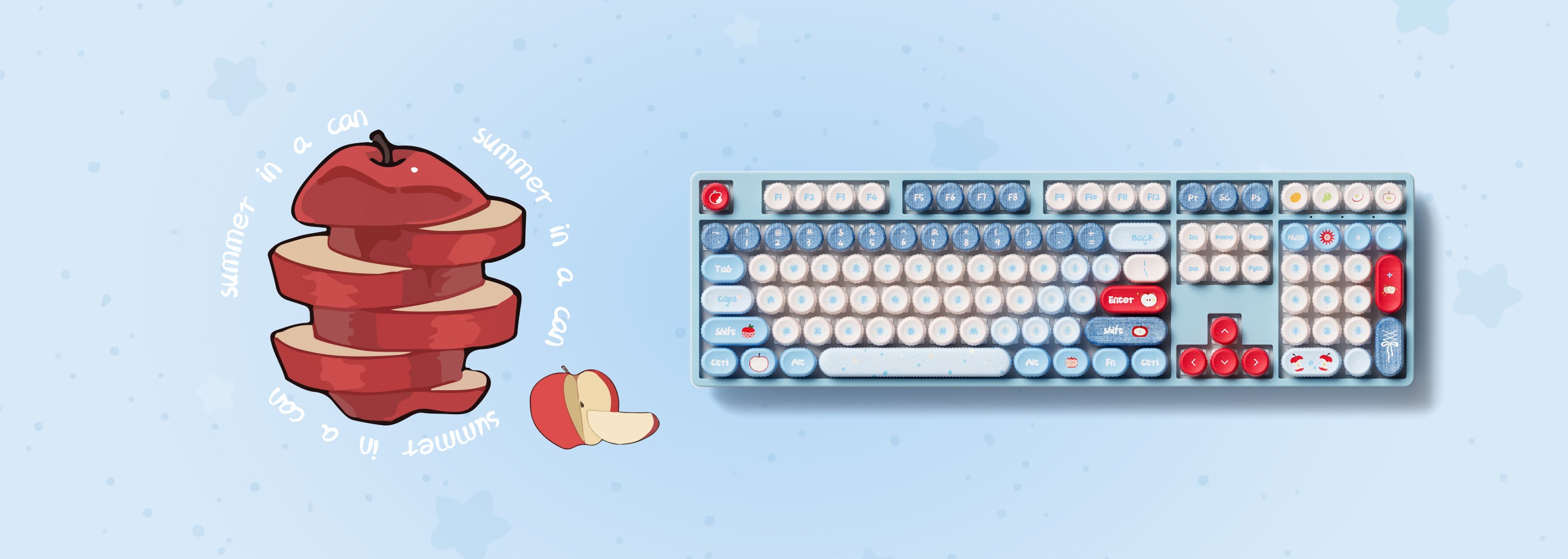 Akko-BottleCap-Apple-Wave-Keycaps-Set-Detail