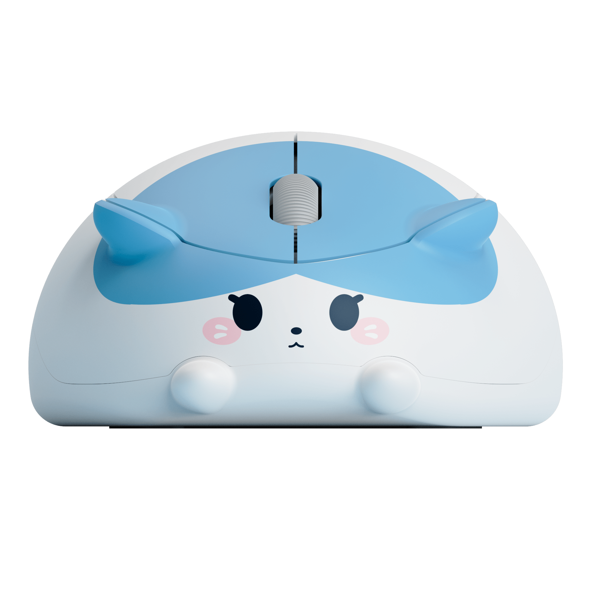 Akko-Cat-Theme-Mouse-Blue-and-White