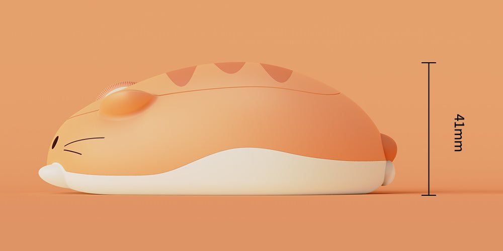 Akko-Cat-Theme-Mouse-Orange-KATE