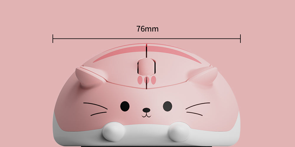 Akko-Cat-Theme-Mouse-Pink-ANGIE-Size