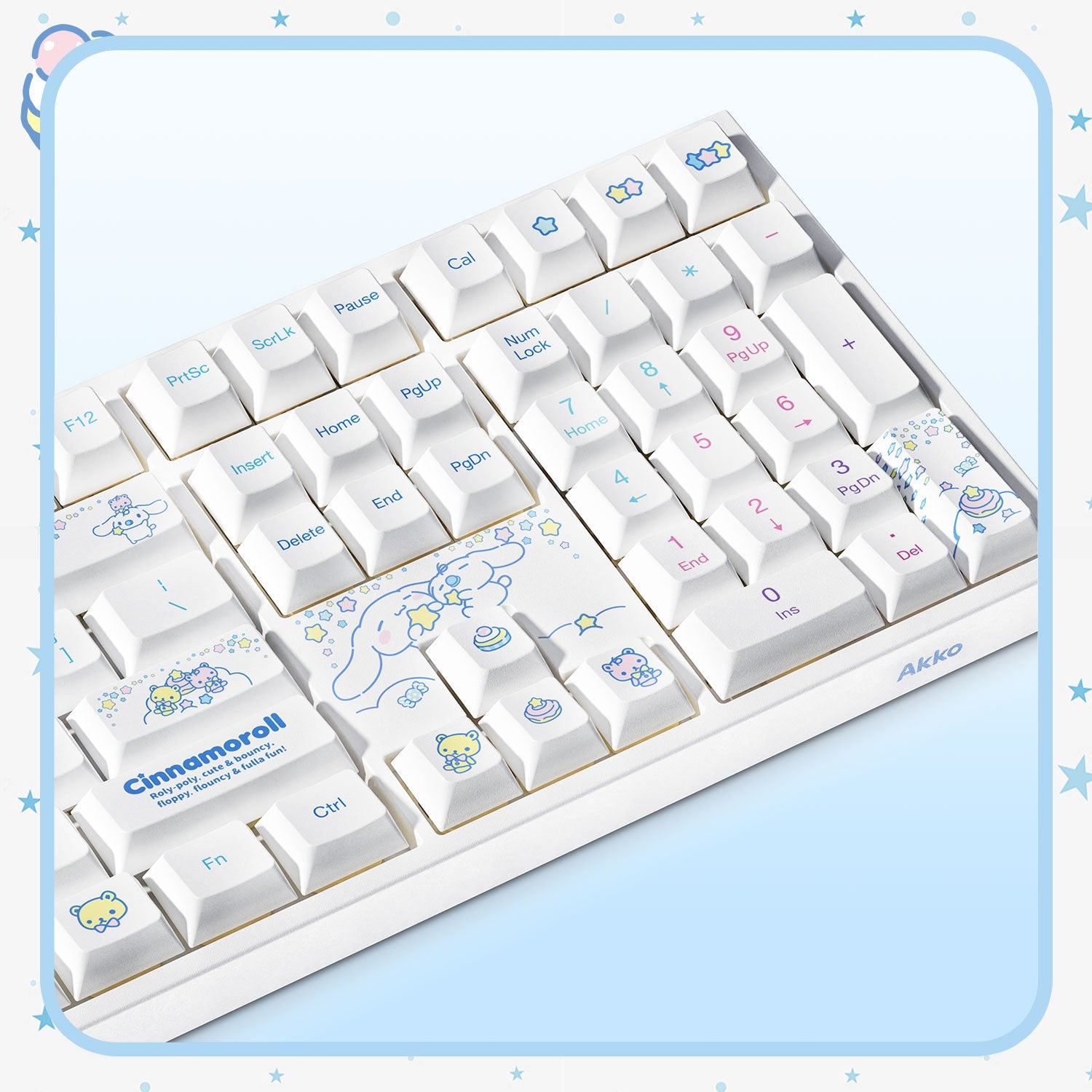 Akko Cinnamoroll 5108 V5 Mechanical Keyboard Right Details
