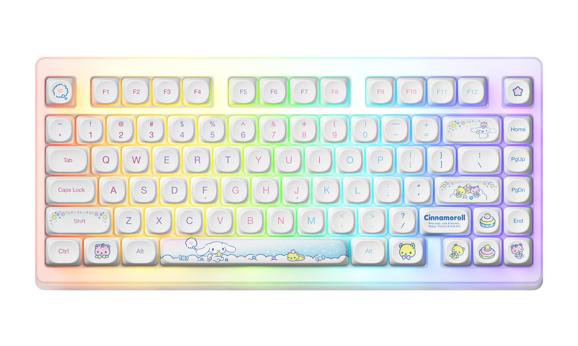 Akko-Cinnamoroll-ACR-TOP-75B-Five-side-Dye-sublimation