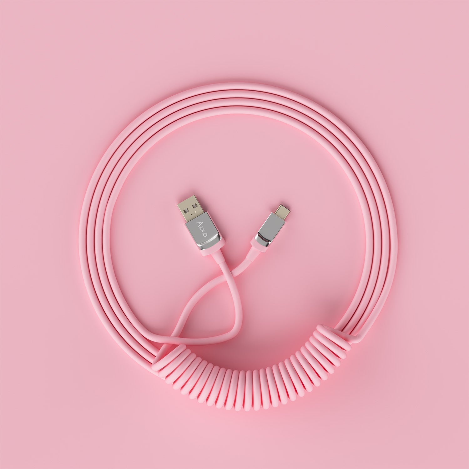 Akko-Coiled-Cable-Pink