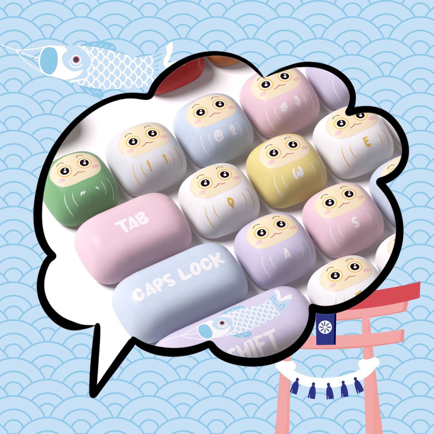 Akko-Good-Luck-Charm-Keycap