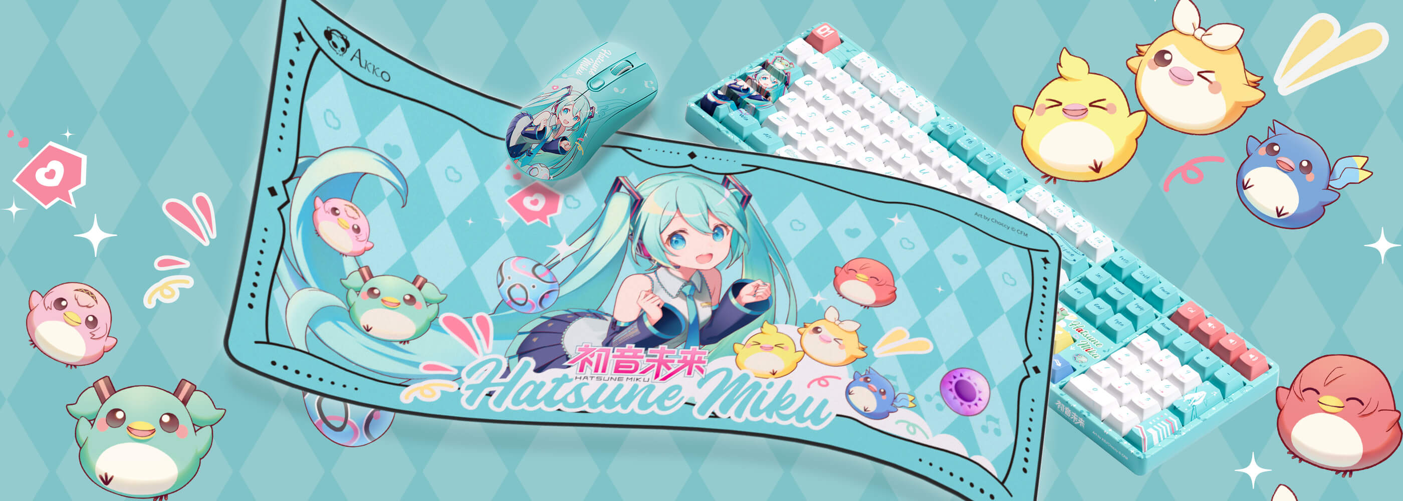 Akko-Hatsune-Miku-Mouse-Pad-Detail