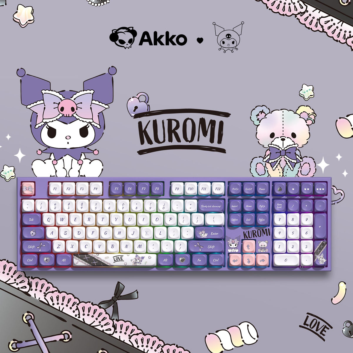 Akko Kuromi 5108 V5 Mechanical Keyboard