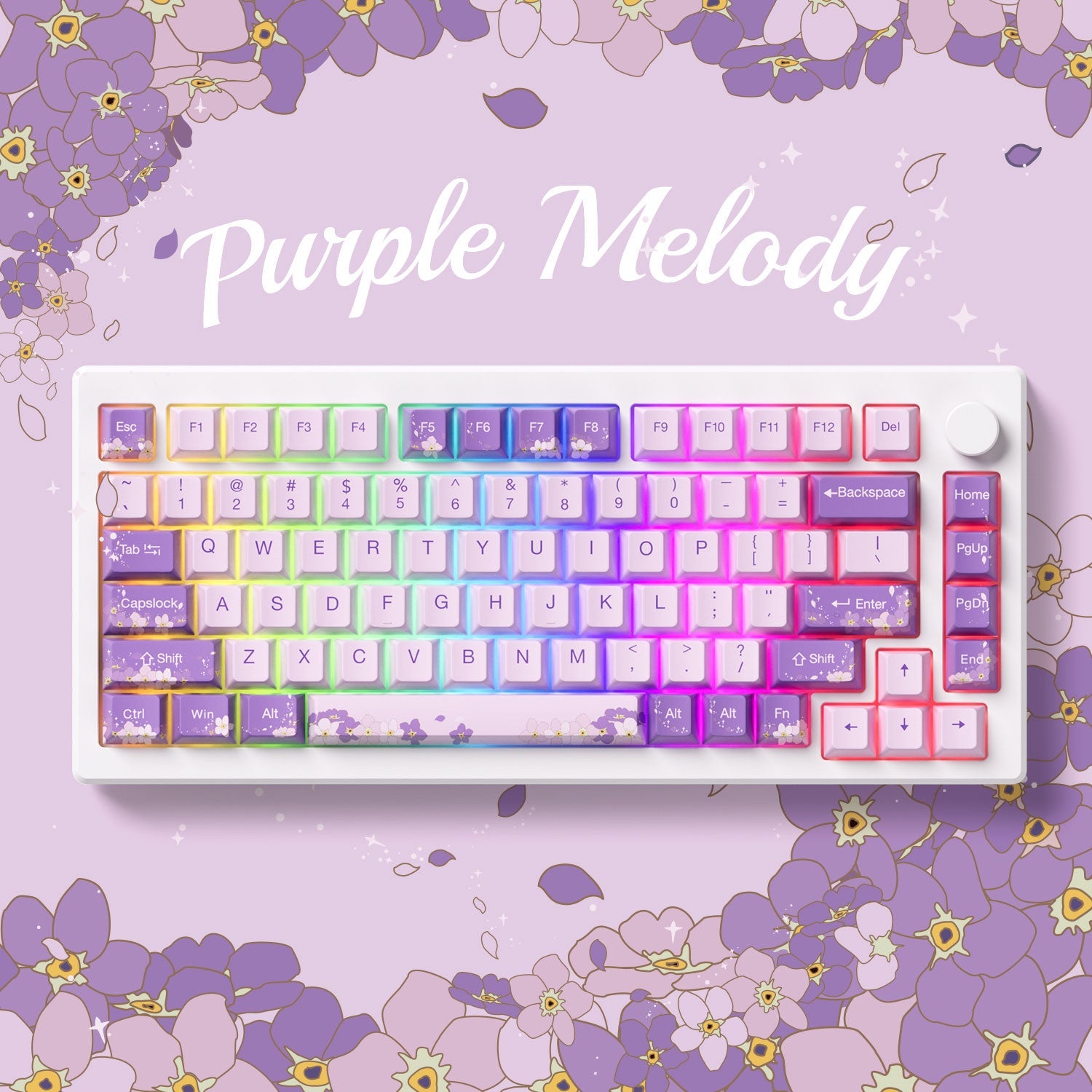 MOD 007 HE PC Purple Melody 마그네틱 키보드