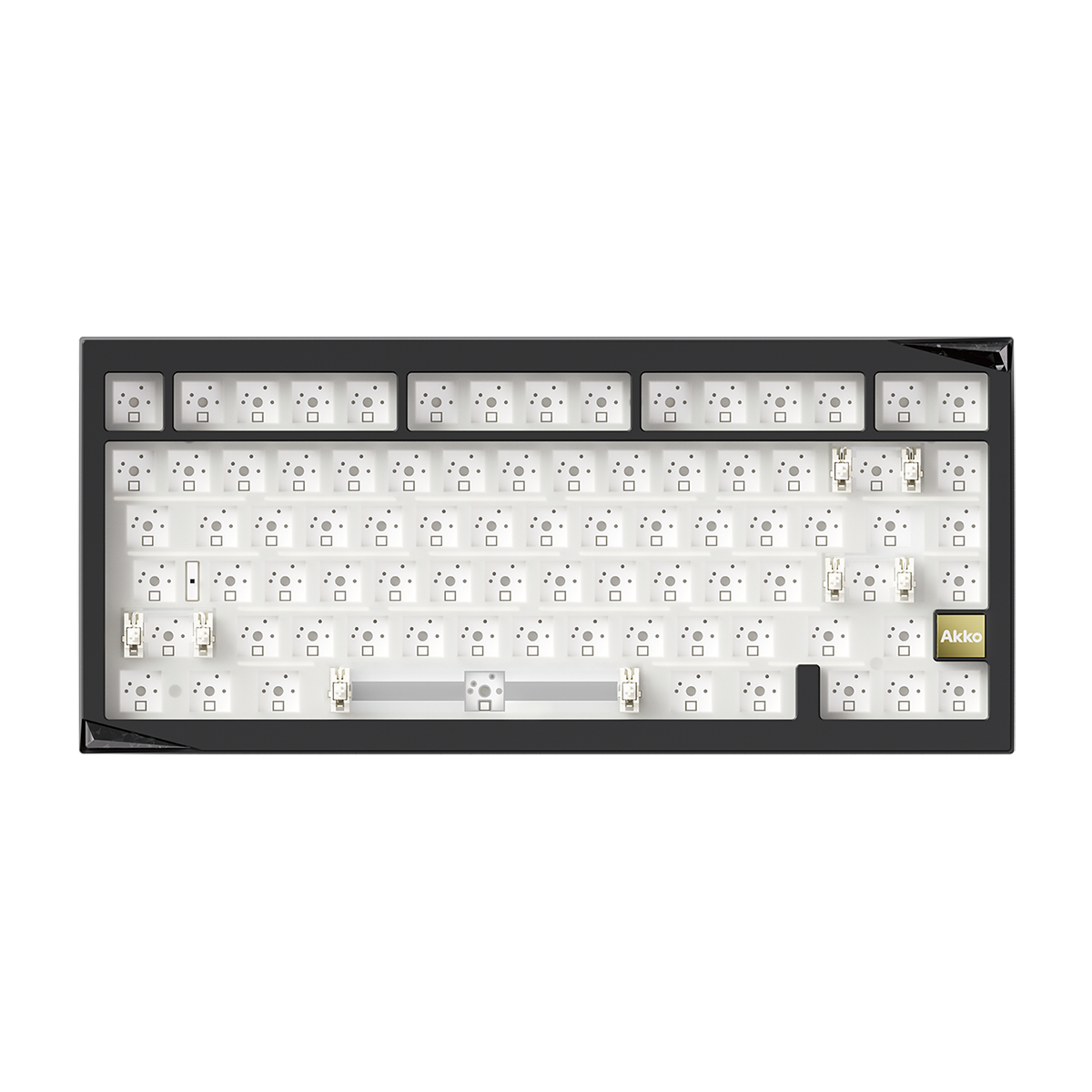 Akko Mineral 01 VIA DIY KIT Black