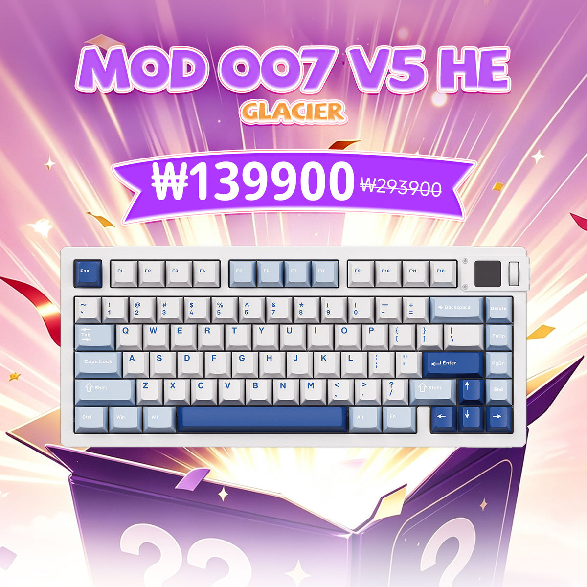 Akko 미스터리 박스 - 프리미엄 마그네틱 키보드