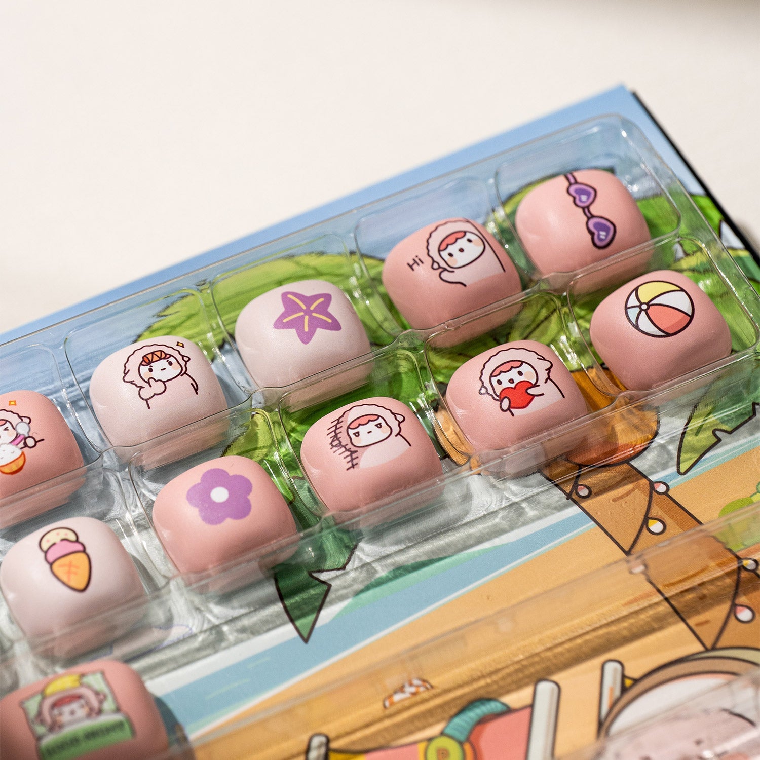POCO Family - POCO Sheep Keycap Set Special Key Details