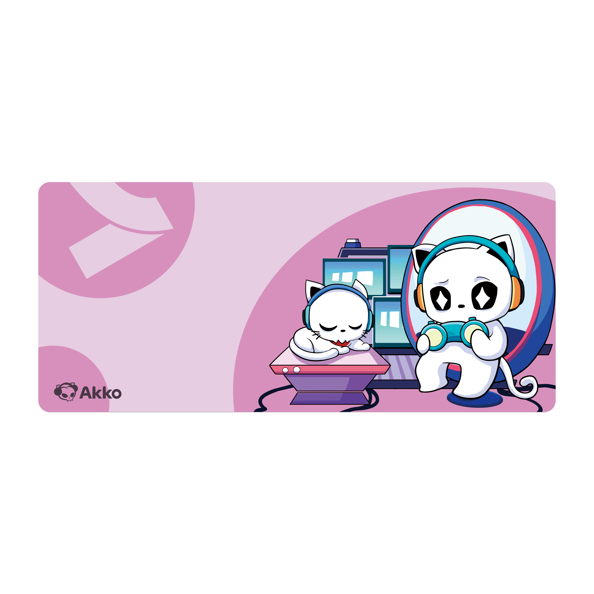 Stellar Eyes Cat 마우스 패드