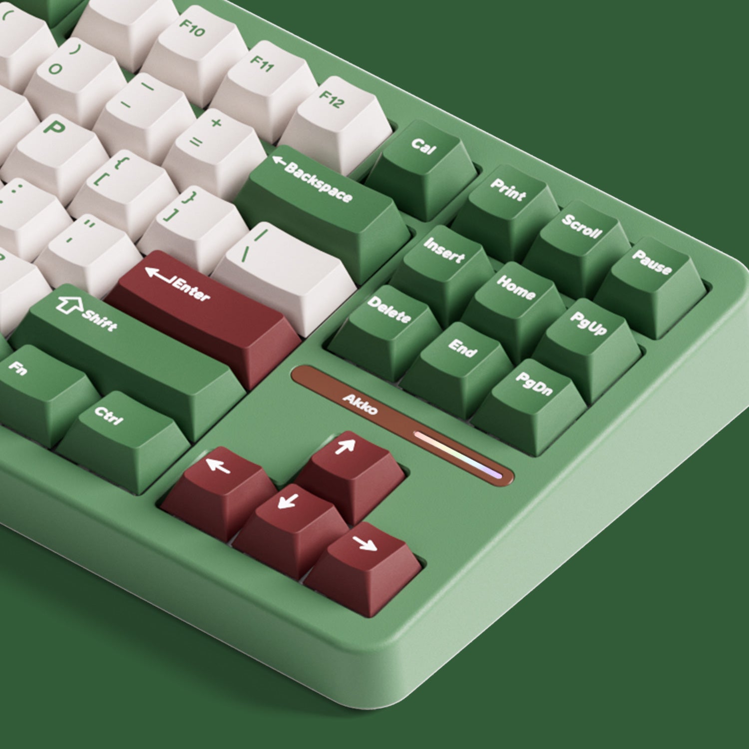 Akko-TAC87-Matcha-Red-Bean-Detail