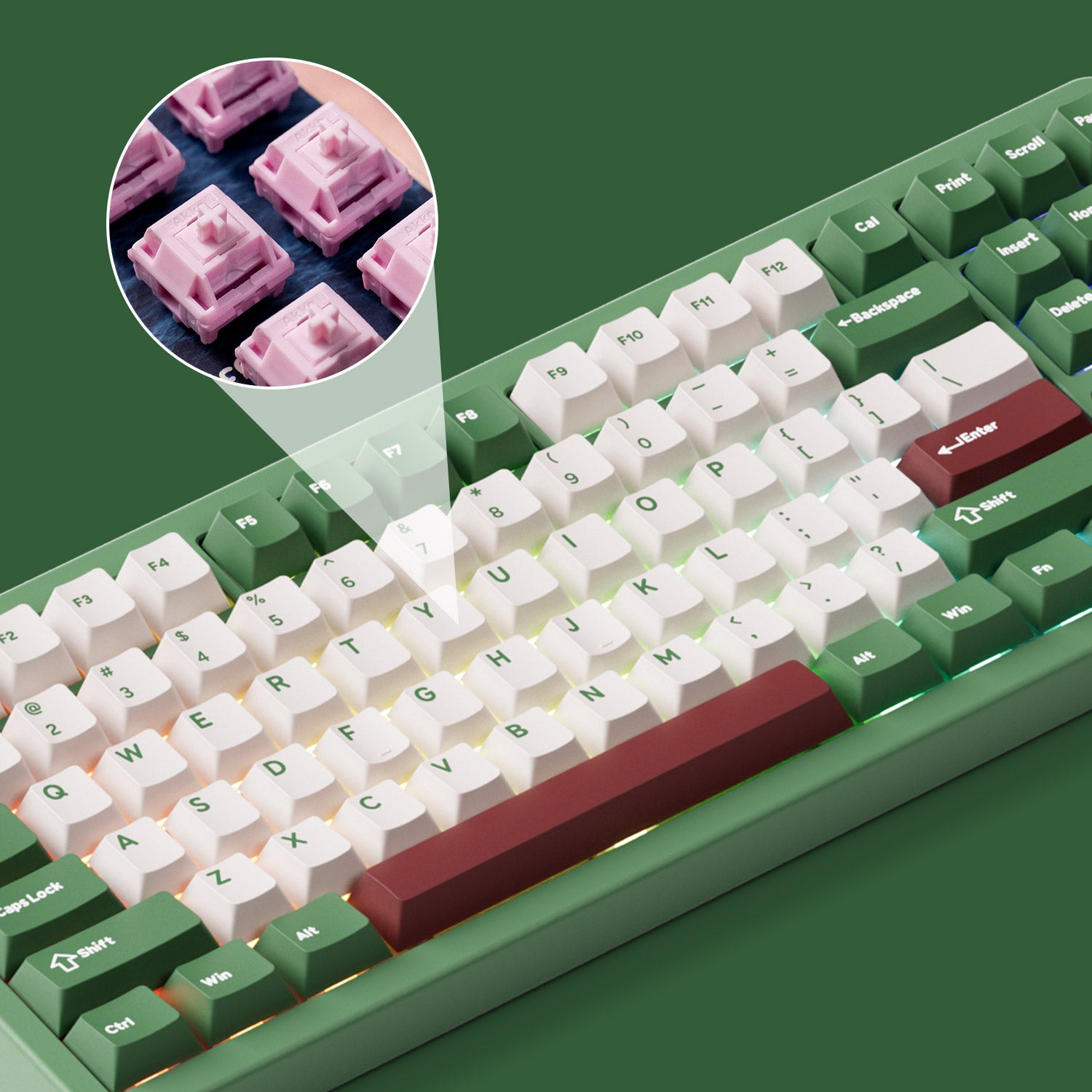 Akko-TAC87-Matcha-Red-Bean-Switches