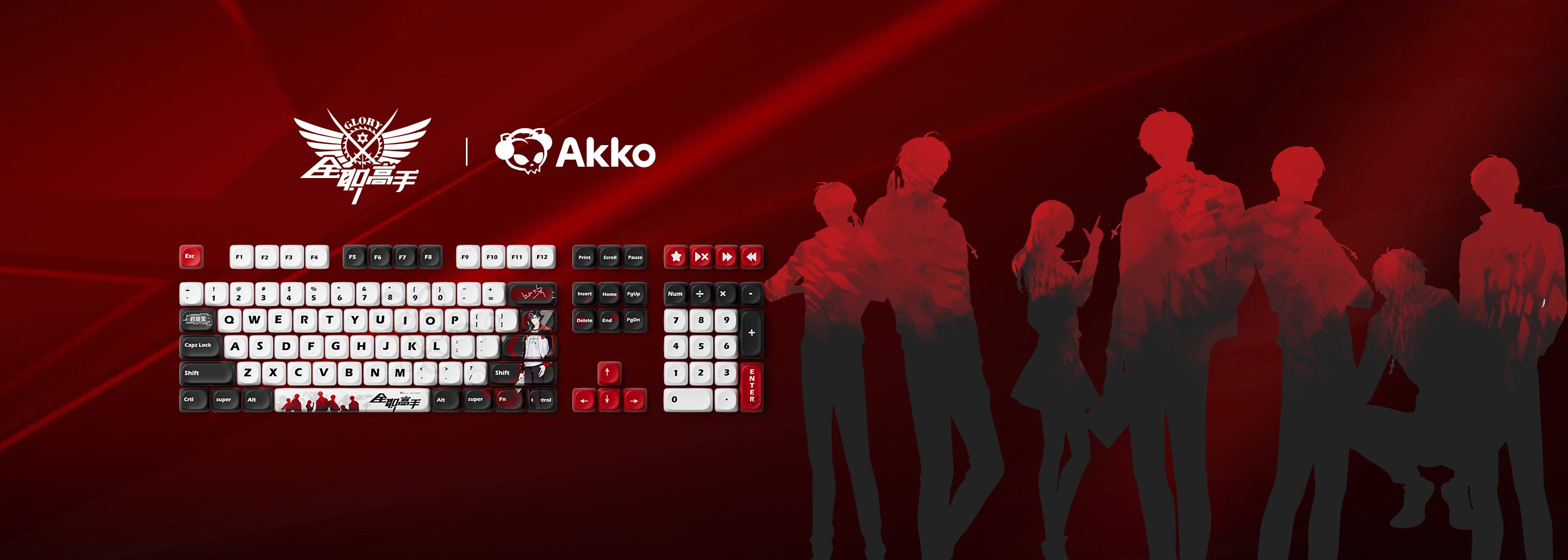 Akko-The-King-Avatar-Keycap-Set-Banner