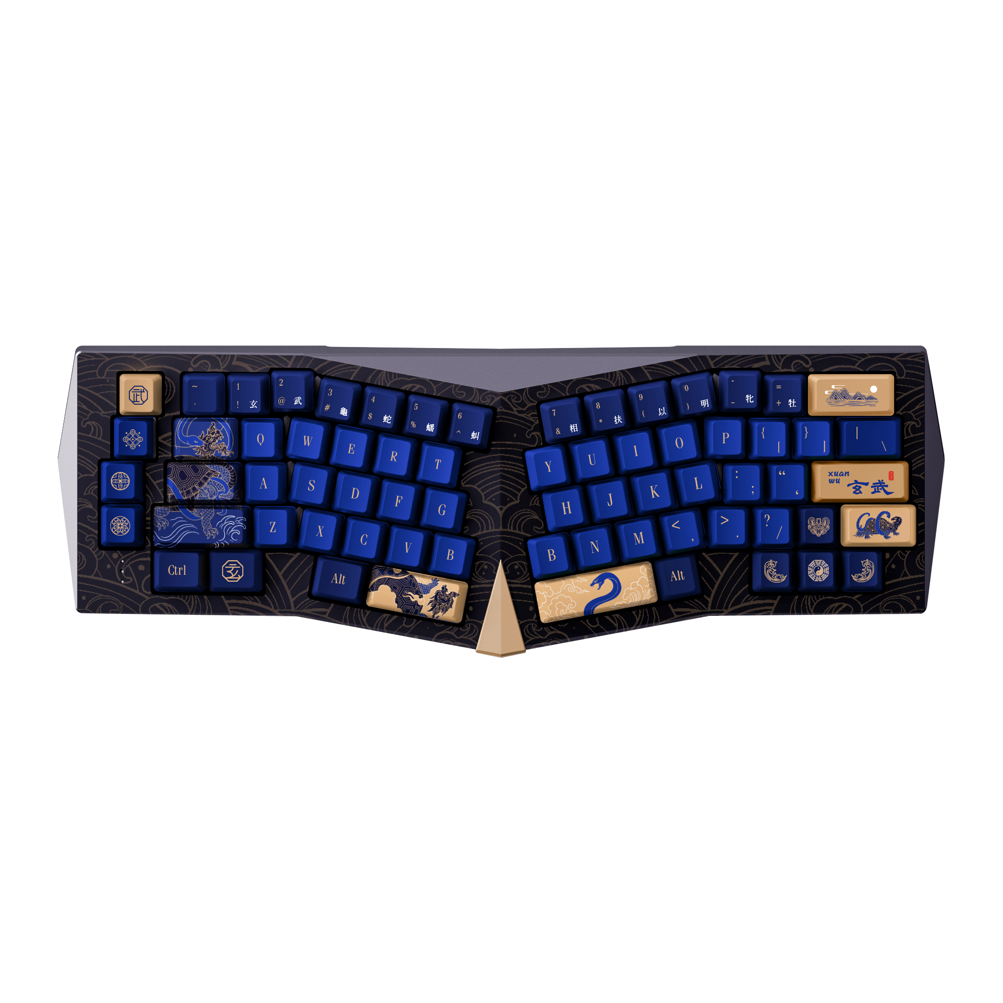 Akko Year of Snake Xuanwu Alice Keyboard
