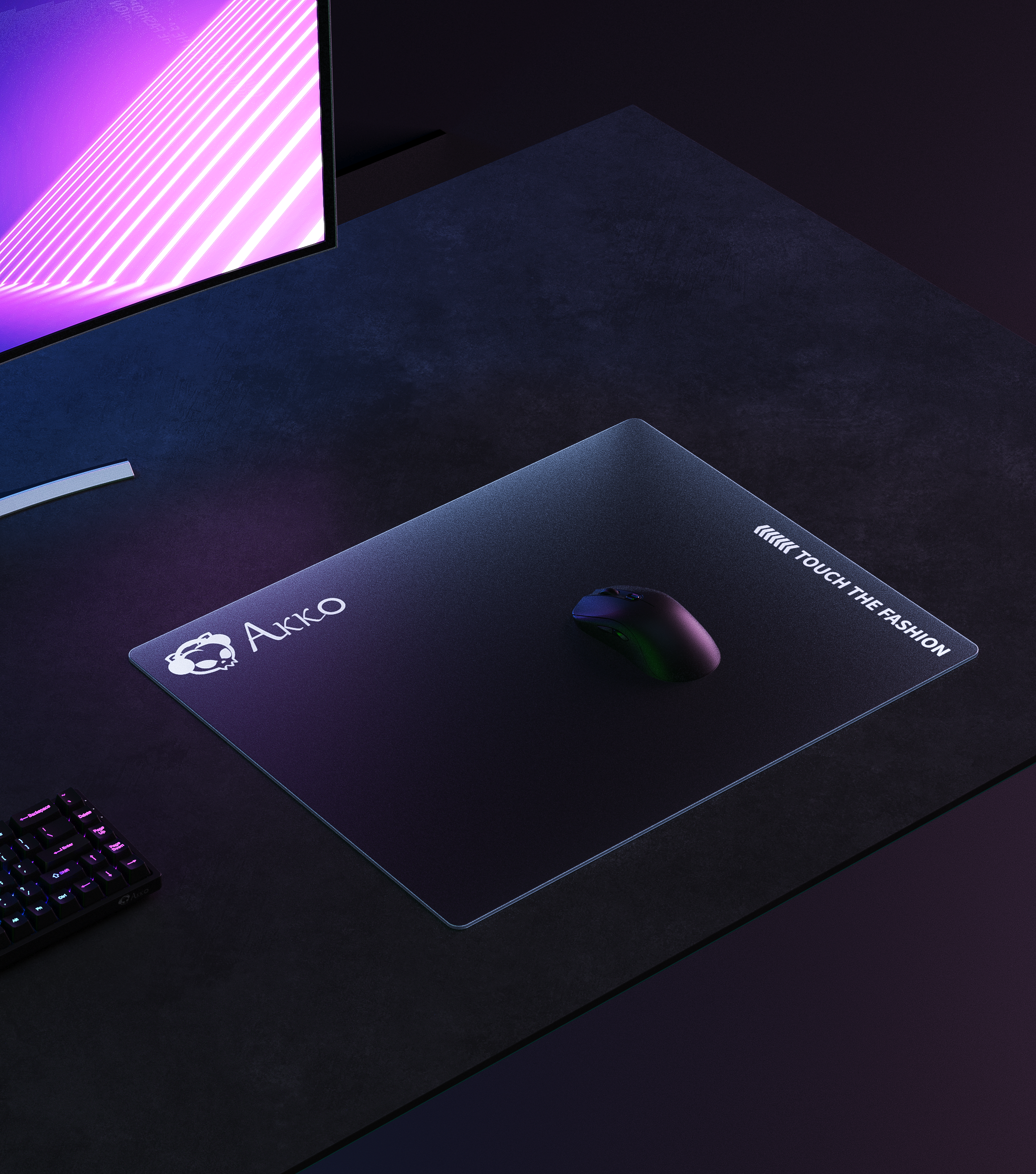 유리 게이밍 마우스 패드