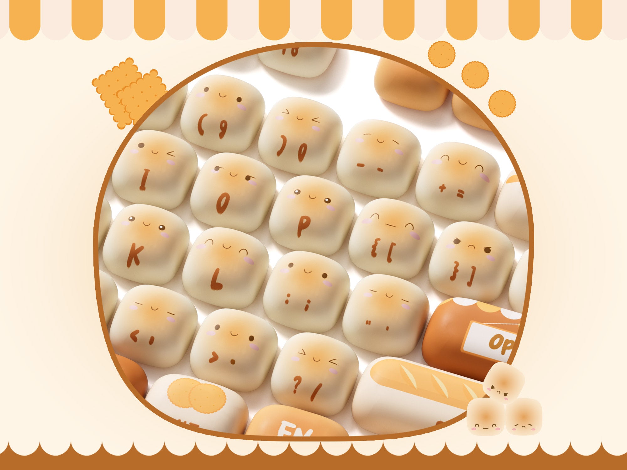 Bun-Wonderland-Keycap-Set-Detail