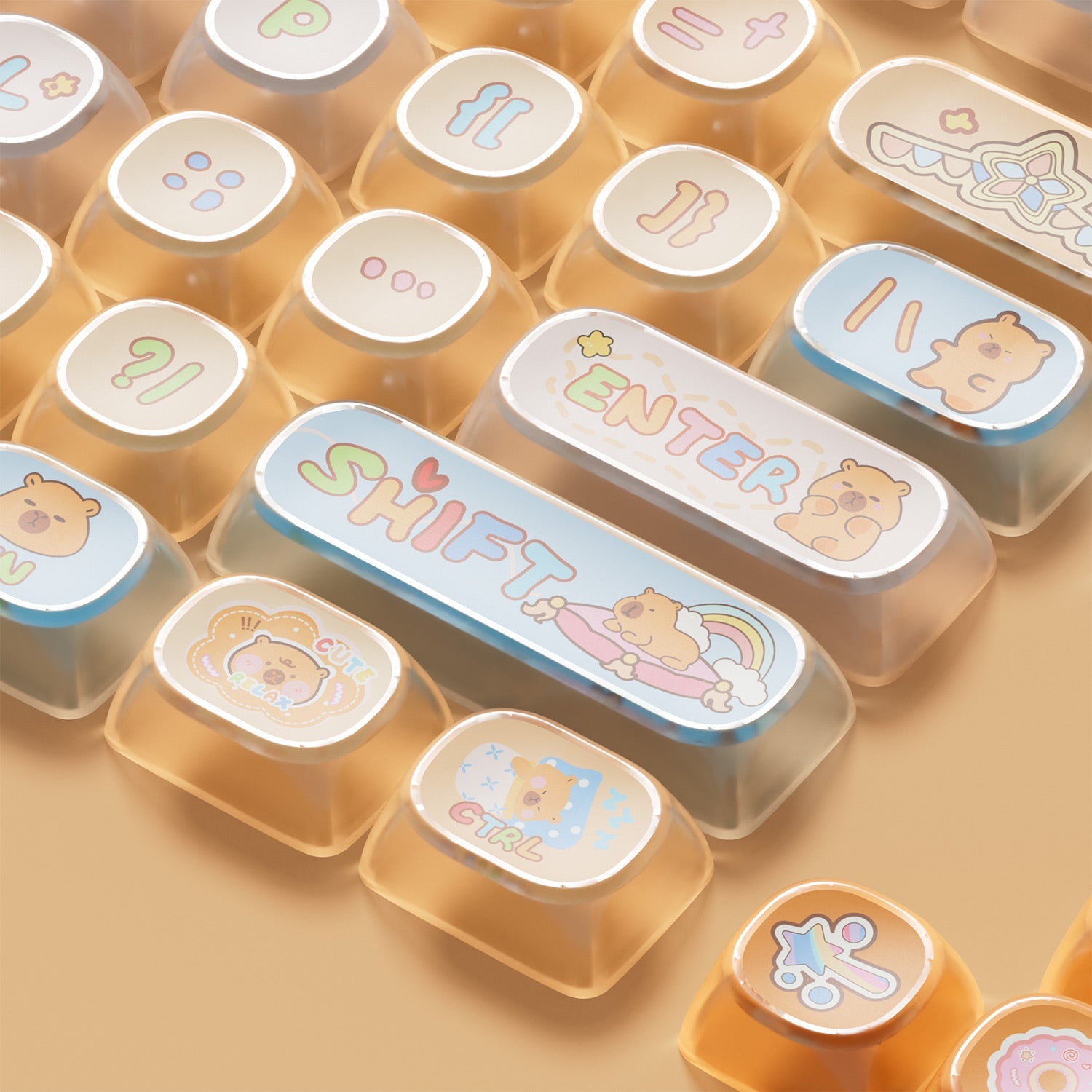 Capybara 키캡 세트 (142 키)