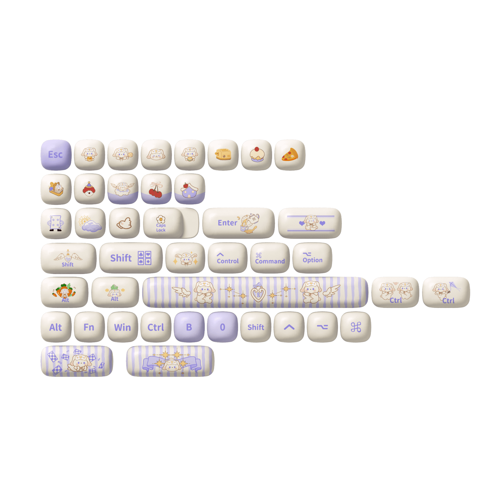 Magic Lop Bunny 키캡 세트 (146 키)