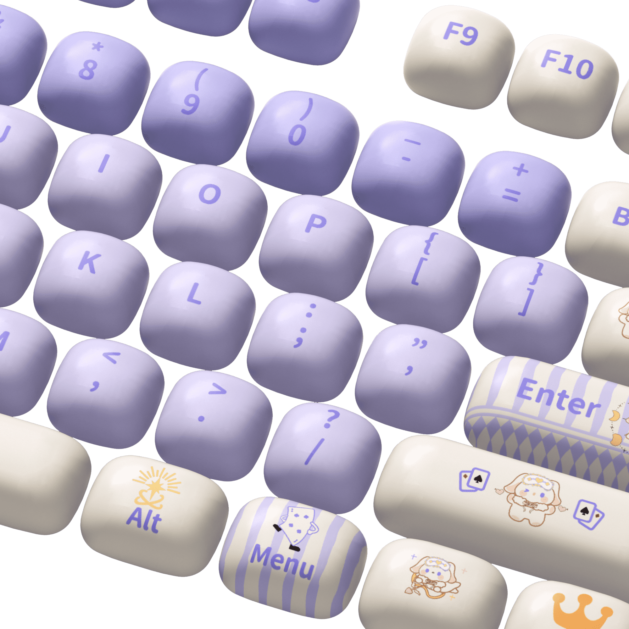 Magic Lop Bunny 키캡 세트 (146 키)