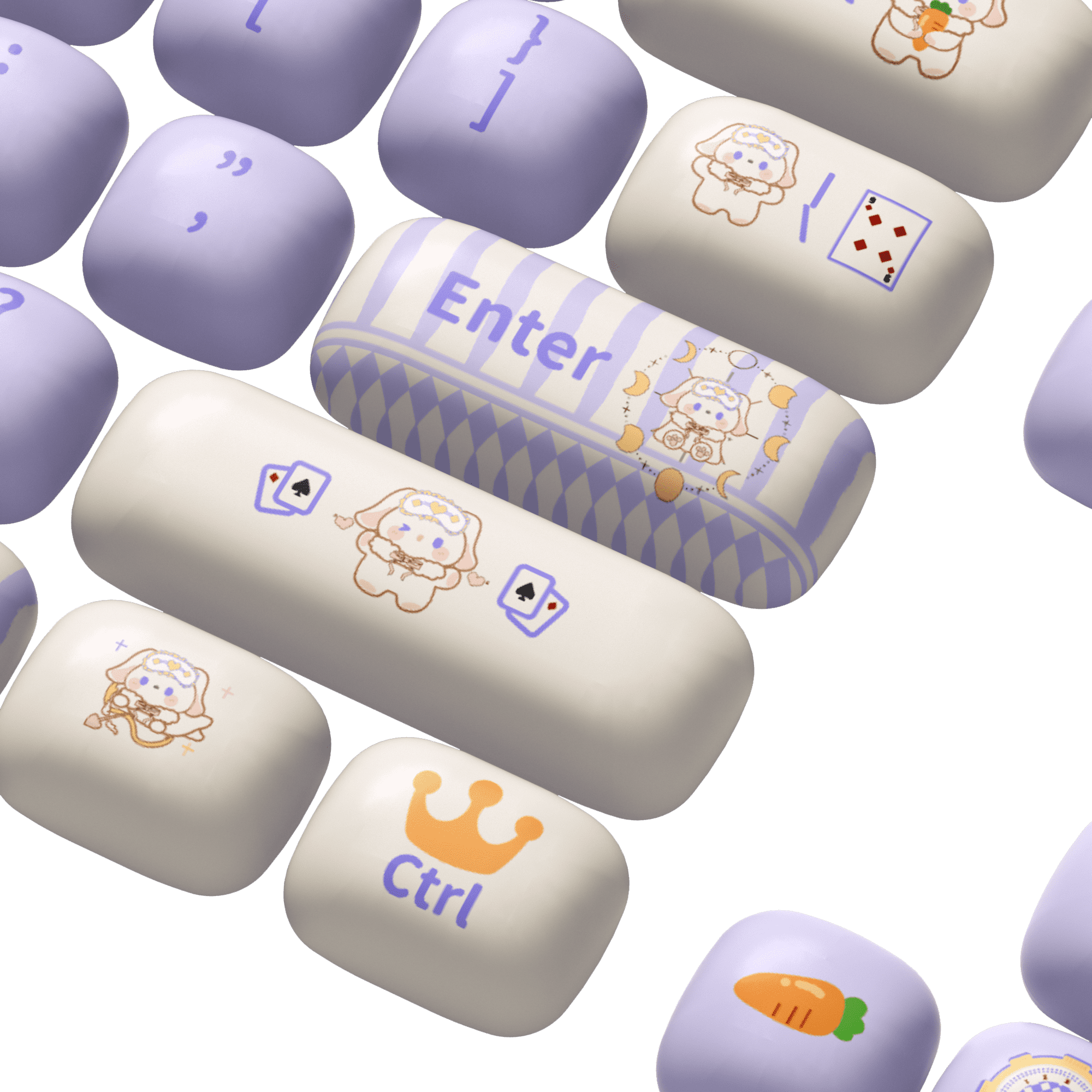 Magic Lop Bunny 키캡 세트 (146 키)