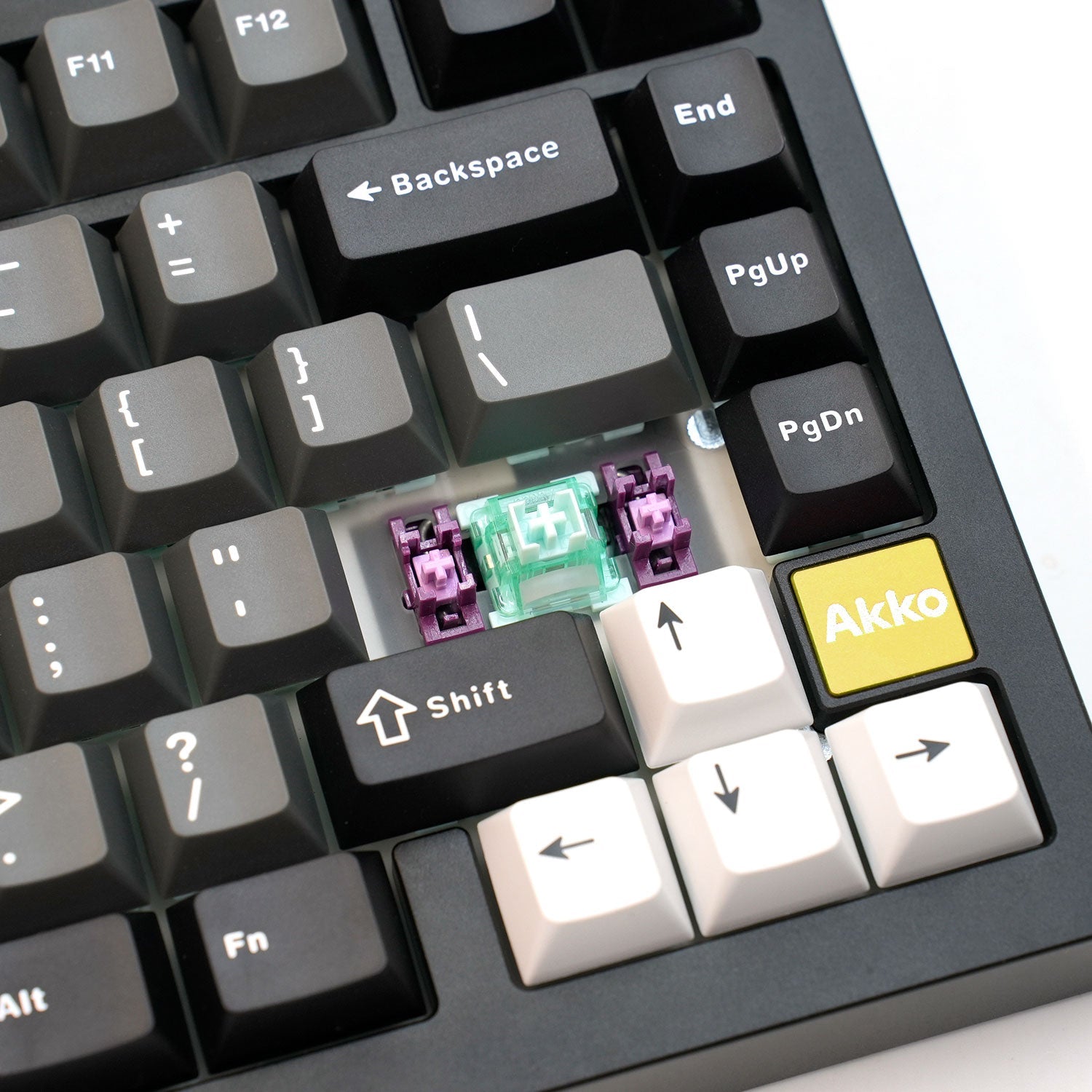 Akko Mineral 01 VIA Custom Mechanical Keyboard Details
