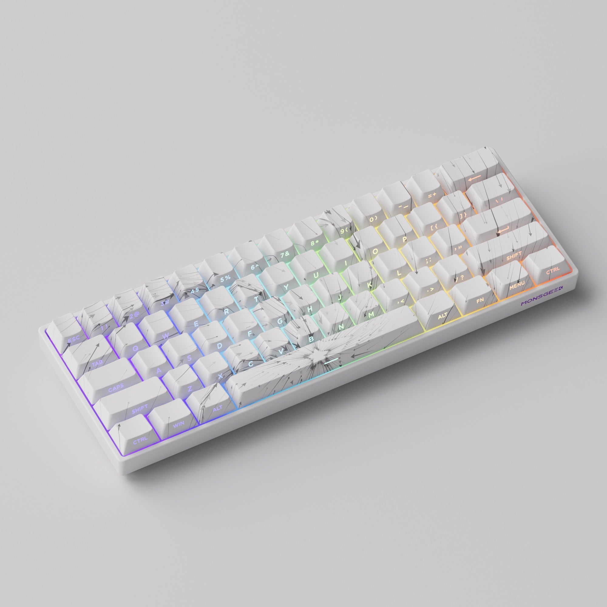 MonsGeek-FUN60-Max-White