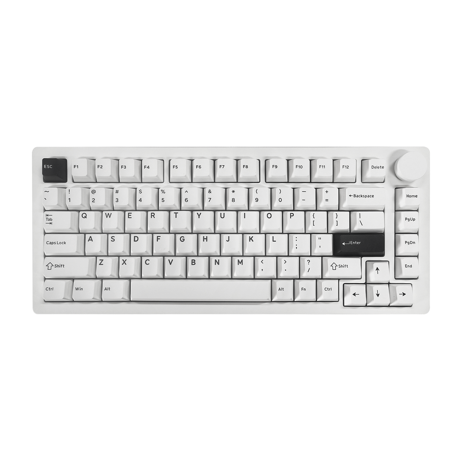 MonsGeek-M1-V5-Black-on-White keyboard