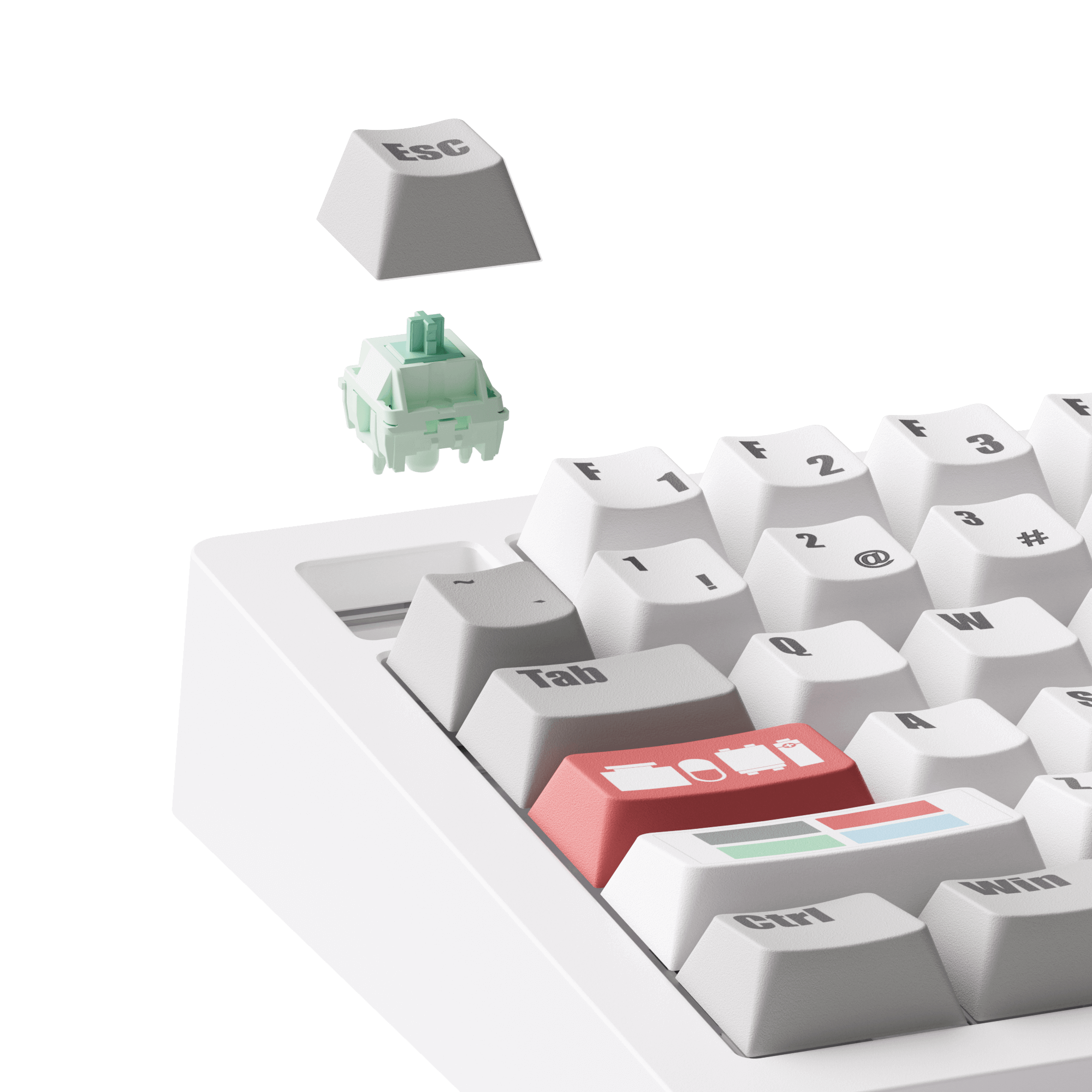 M1 V5 VIA 커스텀 기계식 키보드