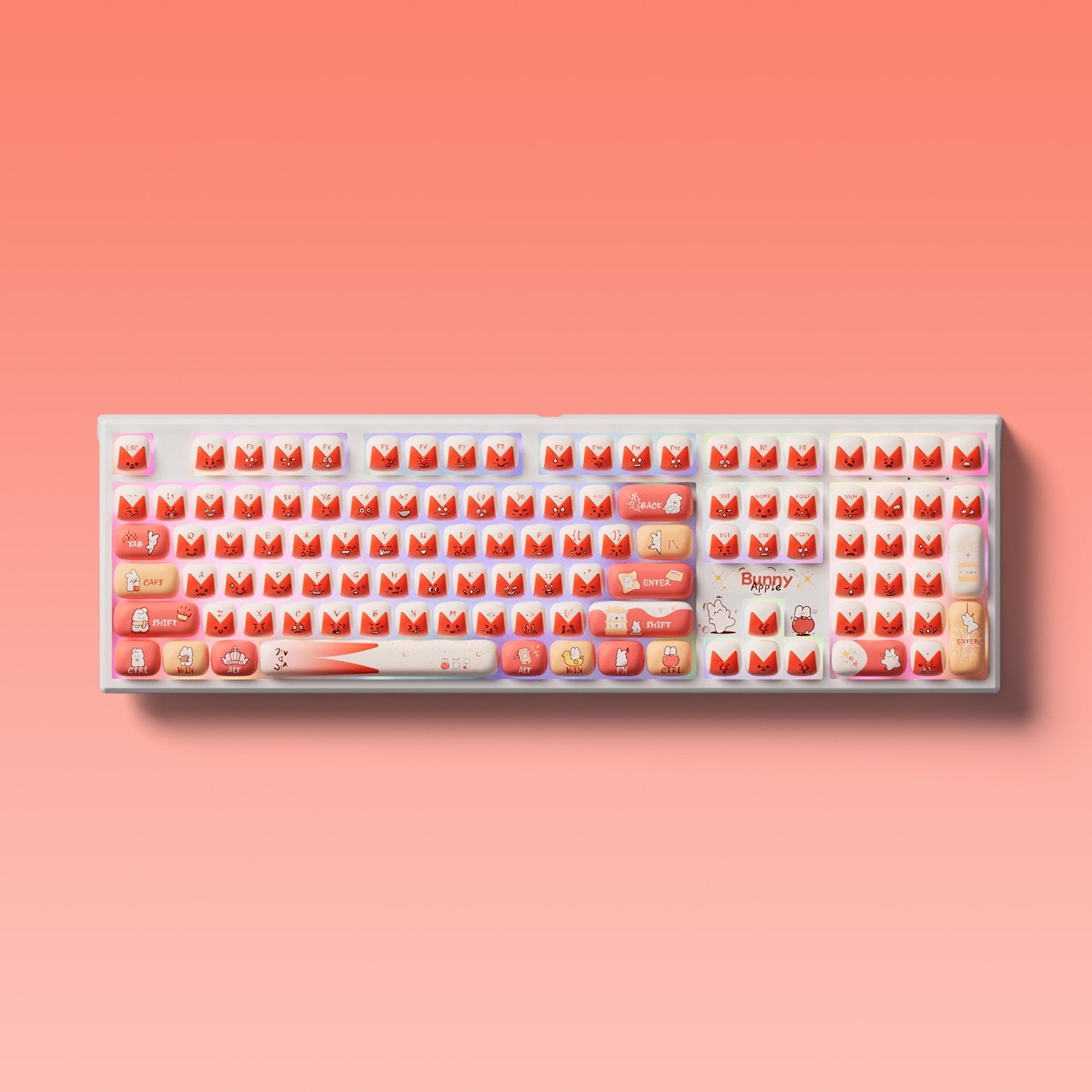 MG108B Bunny Apple 기계식 키보드