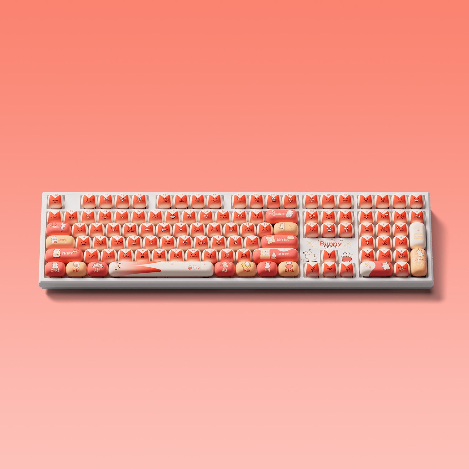 MG108B Bunny Apple 기계식 키보드
