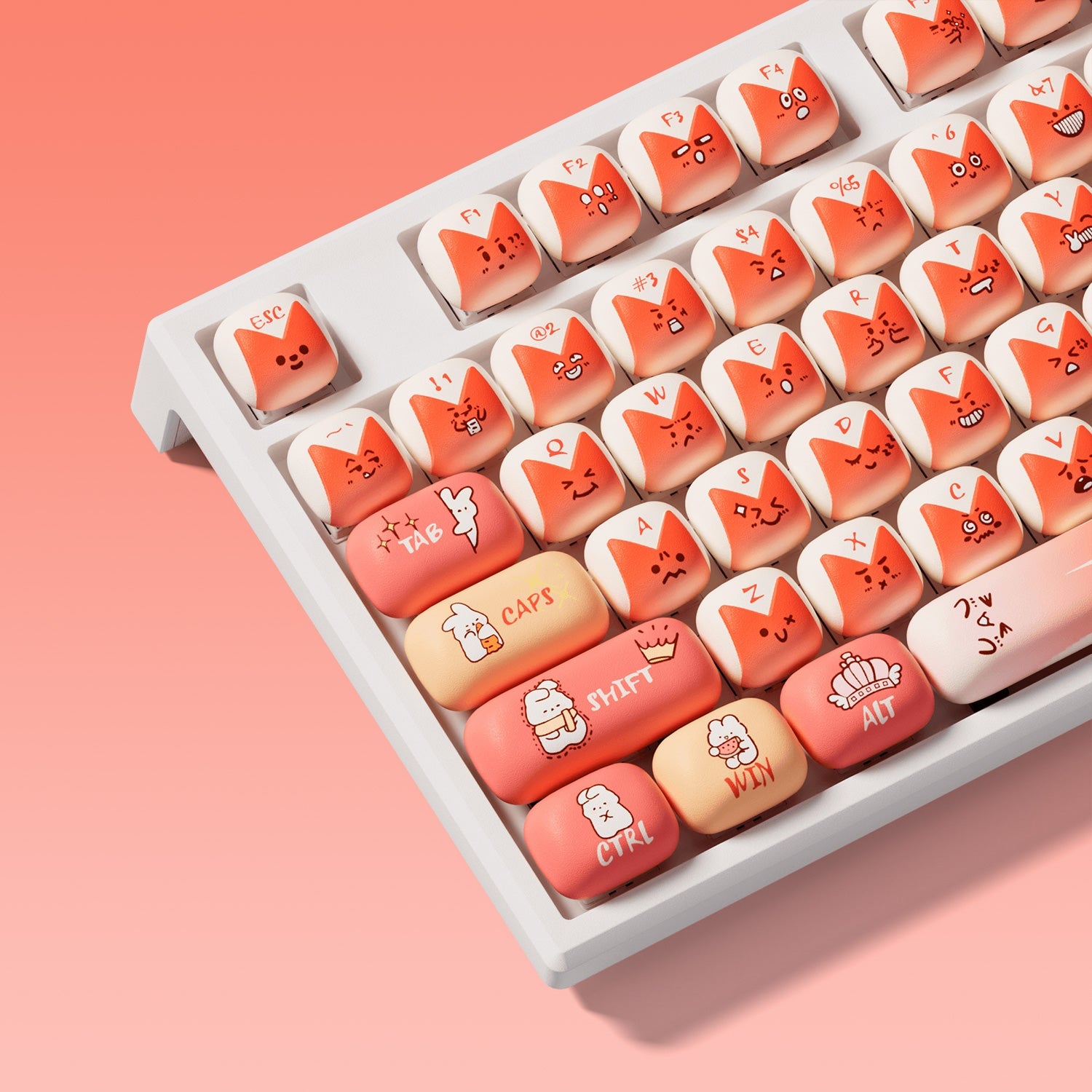 MG108B Bunny Apple 기계식 키보드