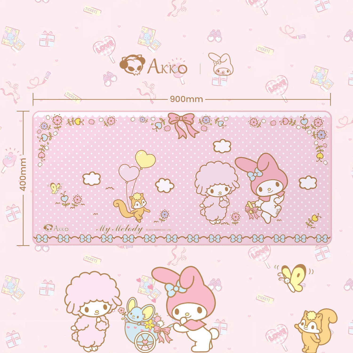 마이 멜로디 마우스 패드