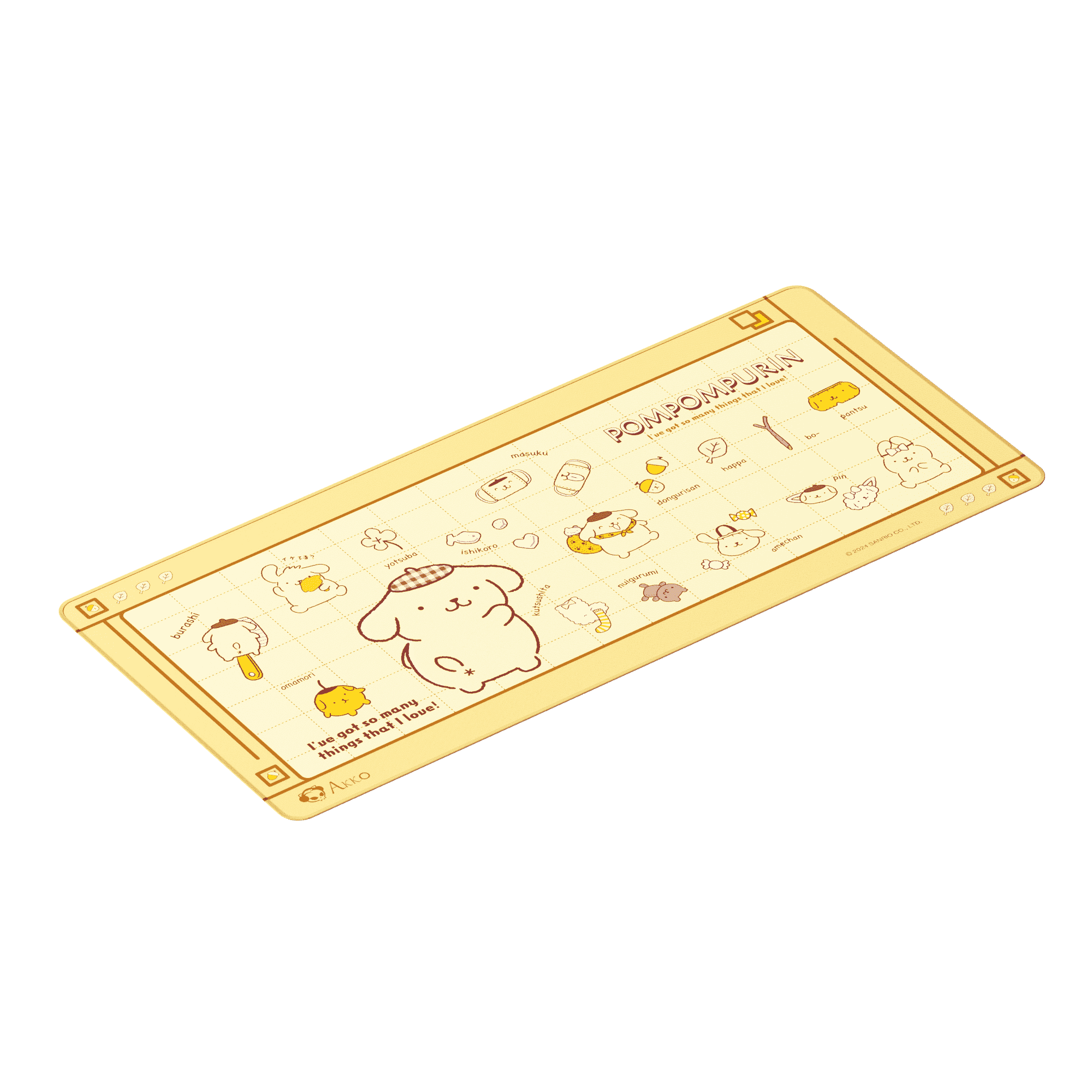 Pompompurin-yellow-Mouse-Pad#색상_Yellow