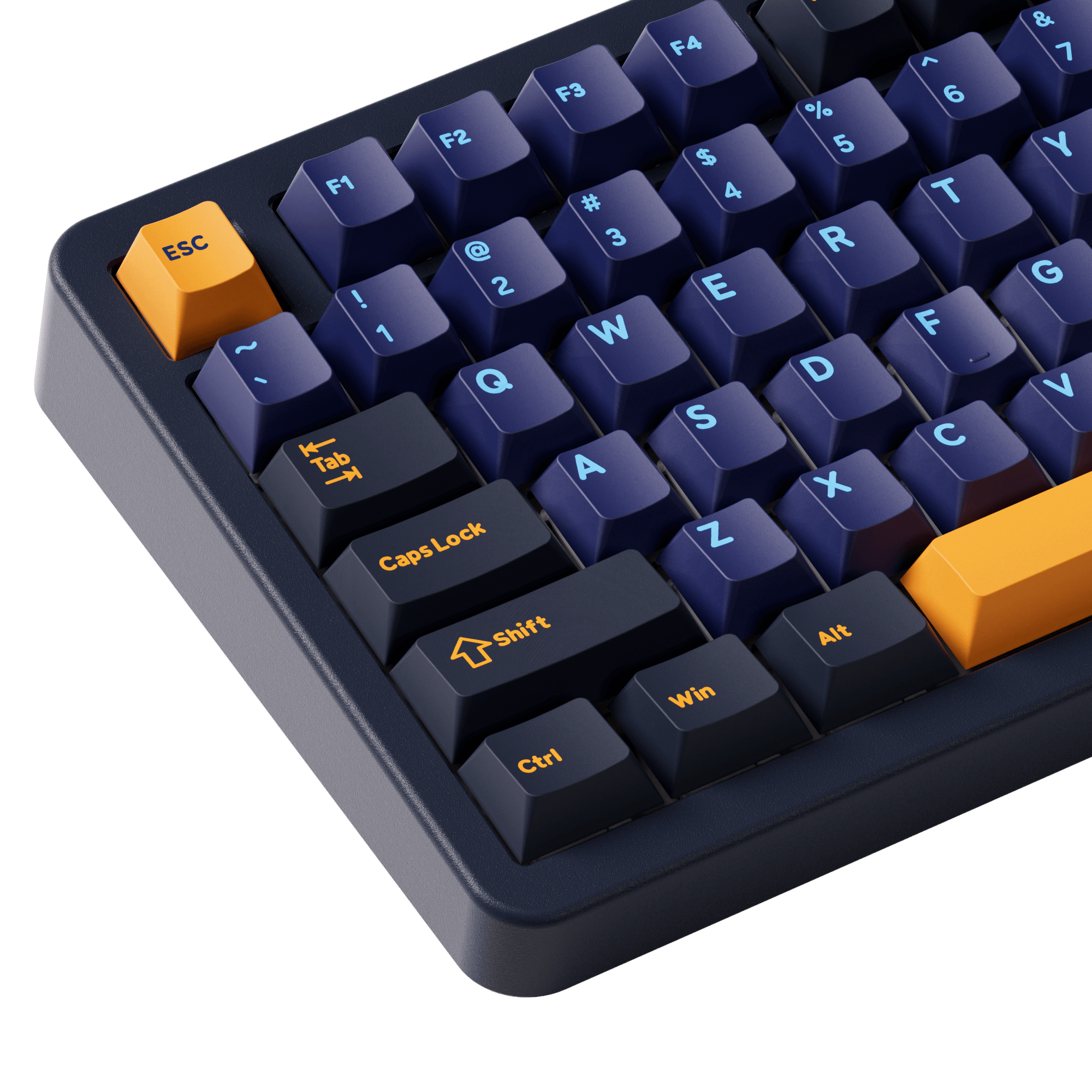 Akko TAC87 Horizon Mechanical Keyboard Left Details