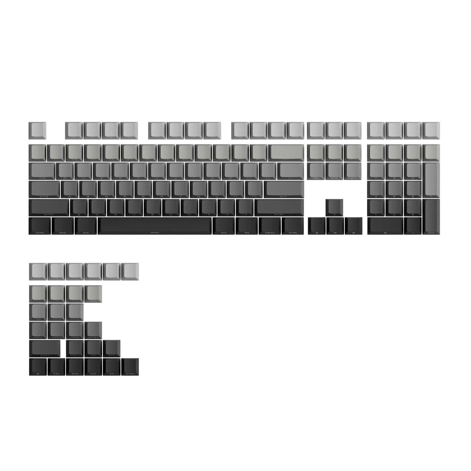 Black Gradient 키캡 (135 키)