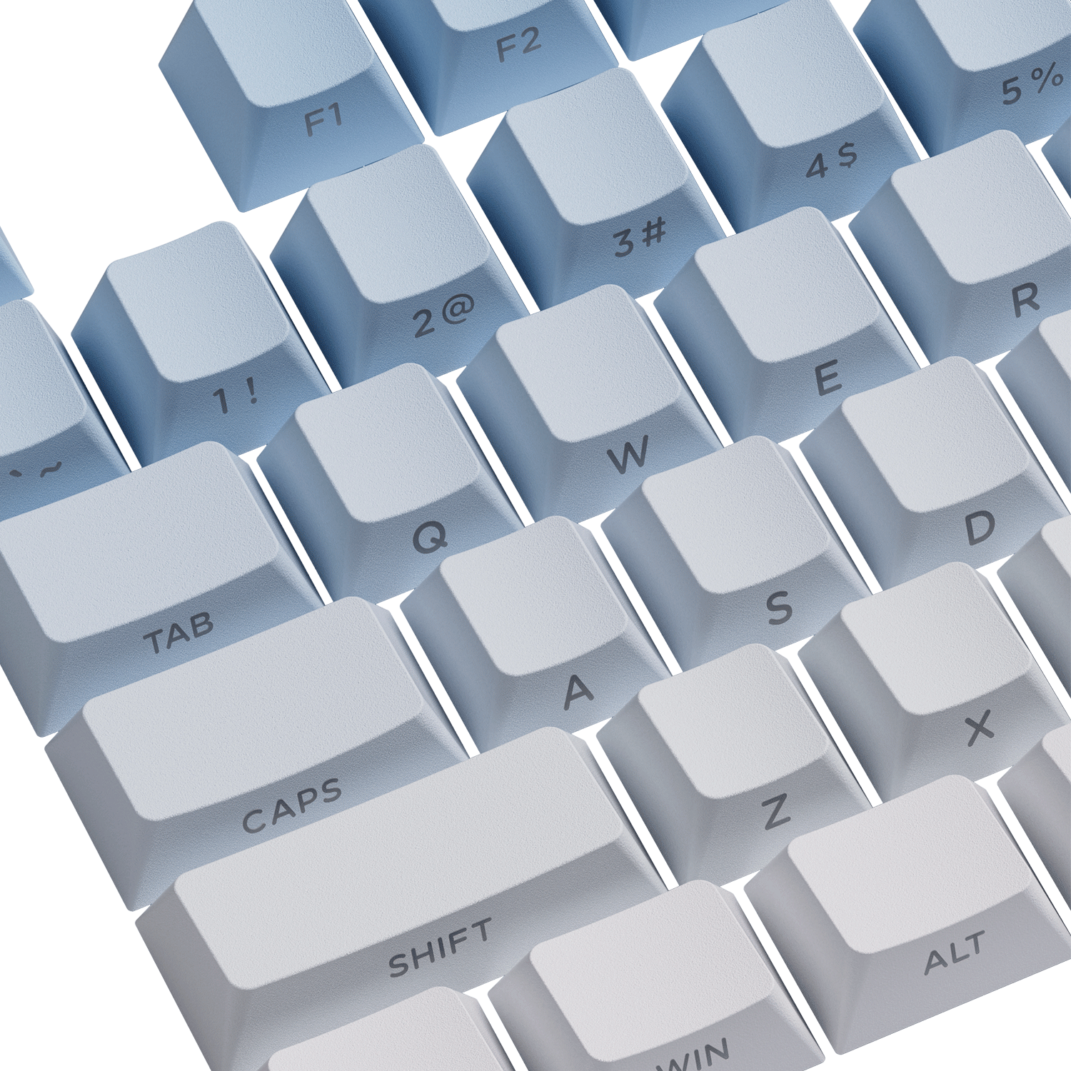 Veekos Blue Gradient Keycap Set Key Details